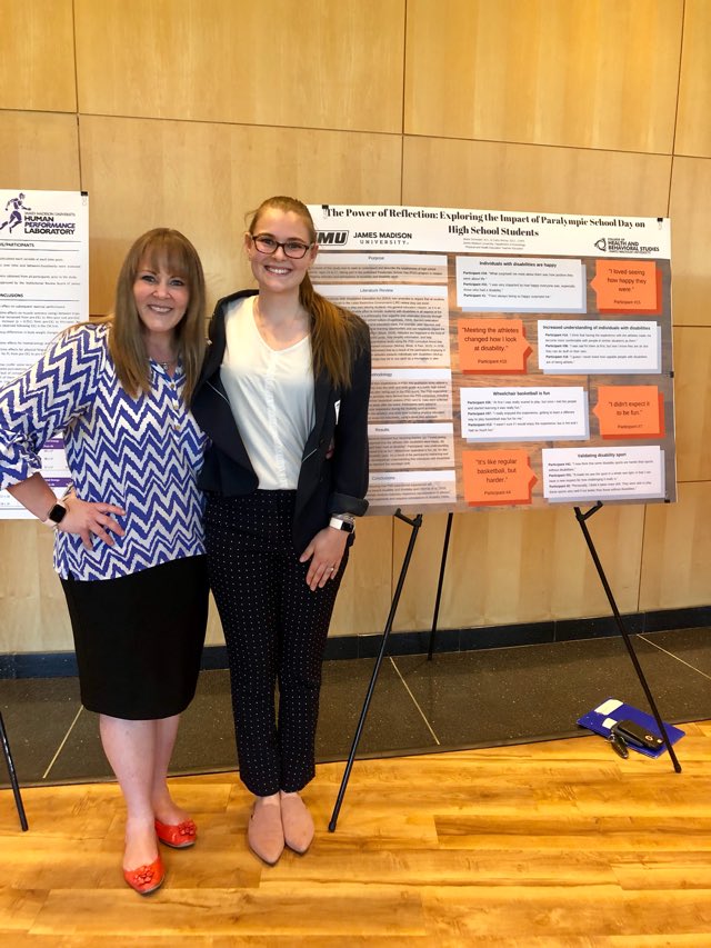 Cathy McKay, Ed.D. (@cathymckay10) on Twitter photo So proud of @PE_Leaked on her research poster showcasing the qualitative data analysis and results from her @mcpsk12 <a href="/USParalympics/">U.S. Paralympics</a> Paralympic sport unit. @MCHS_PE <a href="/CvilleCardinals/">Cville Cardinals</a> <a href="/trevon_jenifer/">Trevon(Trey) Jenifer</a> <a href="/JMUresearch/">JMU Research, Economic Development and Innovation</a> <a href="/JMUGradSchool/">JMU Graduate School</a> So proud of @PE_Leaked on her research poster showcasing the qualitative data analysis and results from her @mcpsk12 <a href="/USParalympics/">U.S. Paralympics</a> Paralympic sport unit. @MCHS_PE <a href="/CvilleCardinals/">Cville Cardinals</a> <a href="/trevon_jenifer/">Trevon(Trey) Jenifer</a> <a href="/JMUresearch/">JMU Research, Economic Development and Innovation</a> <a href="/JMUGradSchool/">JMU Graduate School</a>