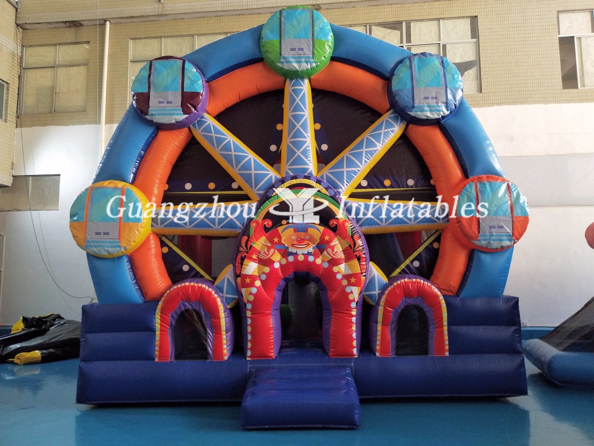 ylinflatables's tweet photo. 🤩5 In 1 Ferris Wheel Combo House🎡🎡🎡

#crown  #circus #theme  #kids  #basketballshooting  #basketball  #party https://t.co/RvK93KJEjv
