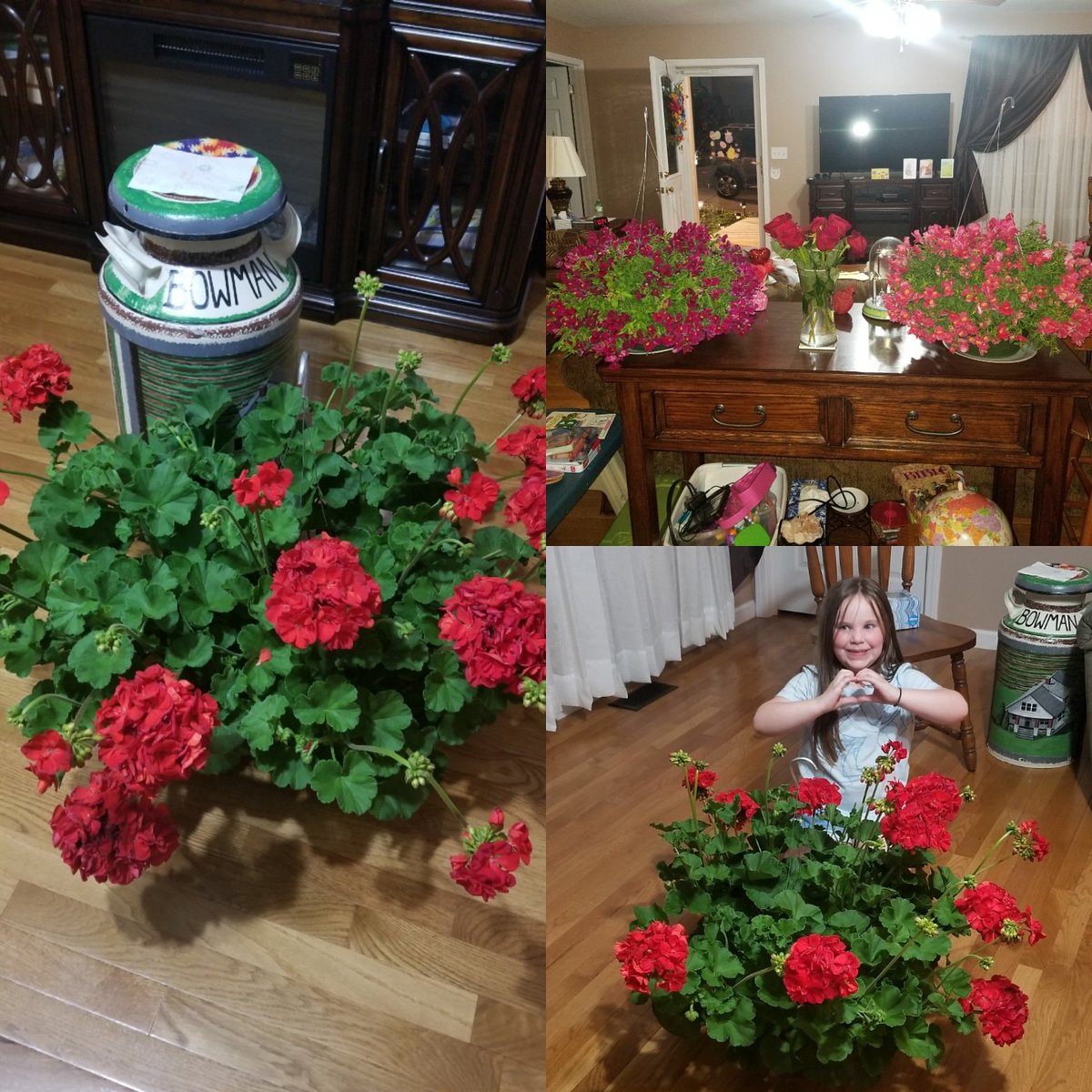 AWordyFox's tweet photo. Check out the gorgeous flowers from our greenhouse! I have my Mother's Day presents taken care of! ♥️#cdhsffa https://t.co/aAnHXvdII8