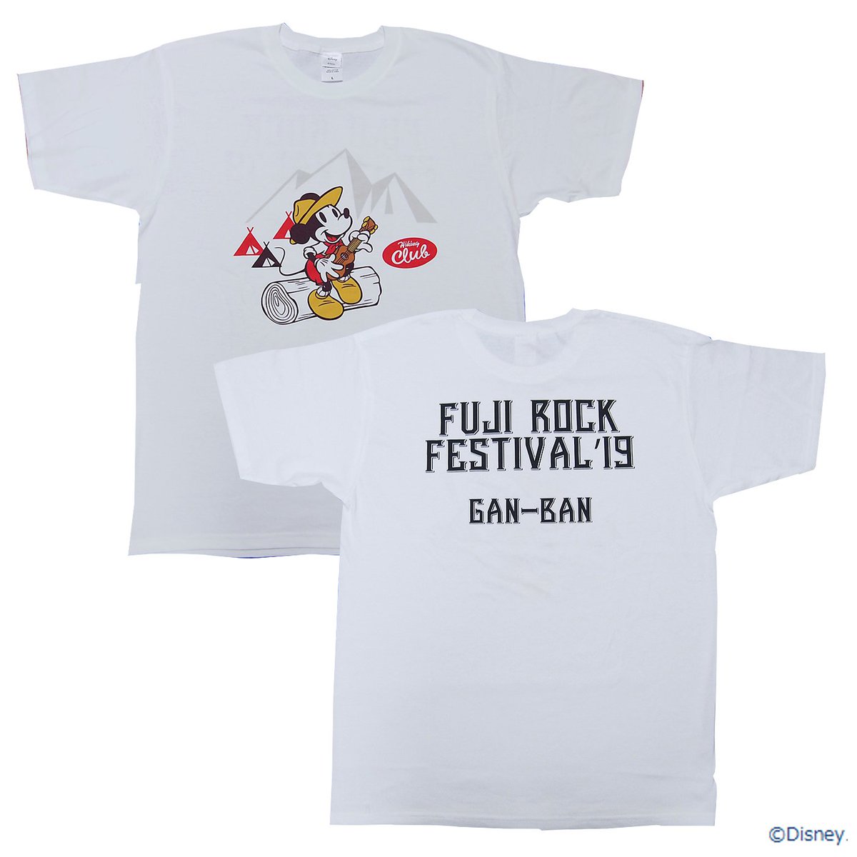 Fuji Rock Festival Goods 新着 フジロック23回目にちなんだtシャツや 毎年大人気のミッキー デザインtシャツが登場 Xx Iii Tシャツ フジロック 19 Gan Ban Mickey ｔシャツ T Co Ap1orsajgo Fujirock フジロック ミッキーマウス