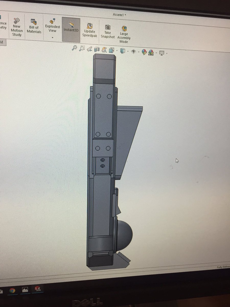 Qthechrisman's tweet image. Showing some appreciation for @Borderlands in my senior modeling project, it turned out fantastic! It&apos;s an ECHO device if you don&apos;t know #borderlands #echodevice #engineering