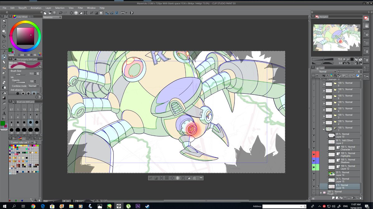 ArmandoSionosa's tweet image. Next animation cut.  Working on still images of the 8 X4 mavericks based loosely on their mugshots on the stage select screen.

#megamanX4 #rockmanx4 #webspider  #ウェブ・スパイダス #ロックマンX4