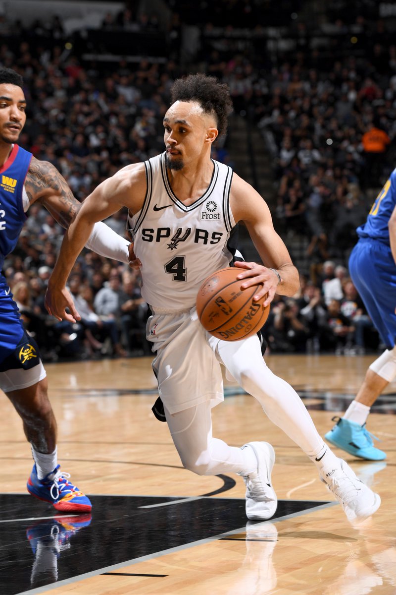 Derrick White ERUPTS for a career-high 36 points to help the Spurs get a 2-1 series lead.