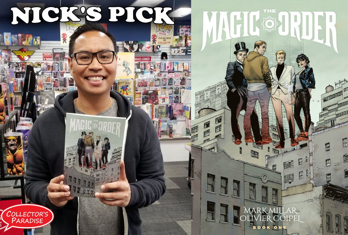 cparadize's tweet photo. Check out our NEW GRAPHIC NOVEL Staff Picks of the Week!

#CollectorsParadise #GraphicNovel #MagicOrder #SHIELD #Shatterstar #GideonFalls #Marvel #ImageComics #Netflix #CPPicks #CollectorsCrew #CPStaffPicksoftheWeek #pickoftheweek #picksoftheweek https://t.co/JyvBD4PClU