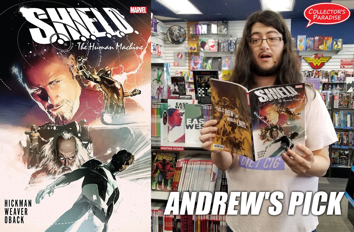 cparadize's tweet photo. Check out our NEW GRAPHIC NOVEL Staff Picks of the Week!

#CollectorsParadise #GraphicNovel #MagicOrder #SHIELD #Shatterstar #GideonFalls #Marvel #ImageComics #Netflix #CPPicks #CollectorsCrew #CPStaffPicksoftheWeek #pickoftheweek #picksoftheweek https://t.co/JyvBD4PClU