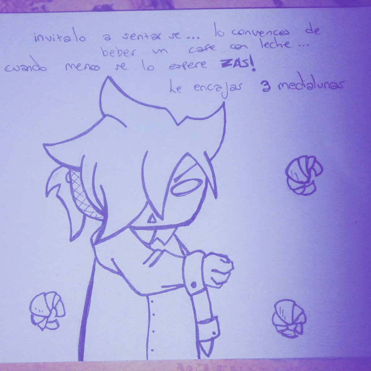 MurasakiAlan's tweet photo. Asi se vende y el resto son mamadas

#dibujo #dibujar #draw #drawing #mystyle #tradicional #lapiz #dibujoalapiz #cafe #medialunas #relato #comic #historieta https://t.co/acpPXMUxkT