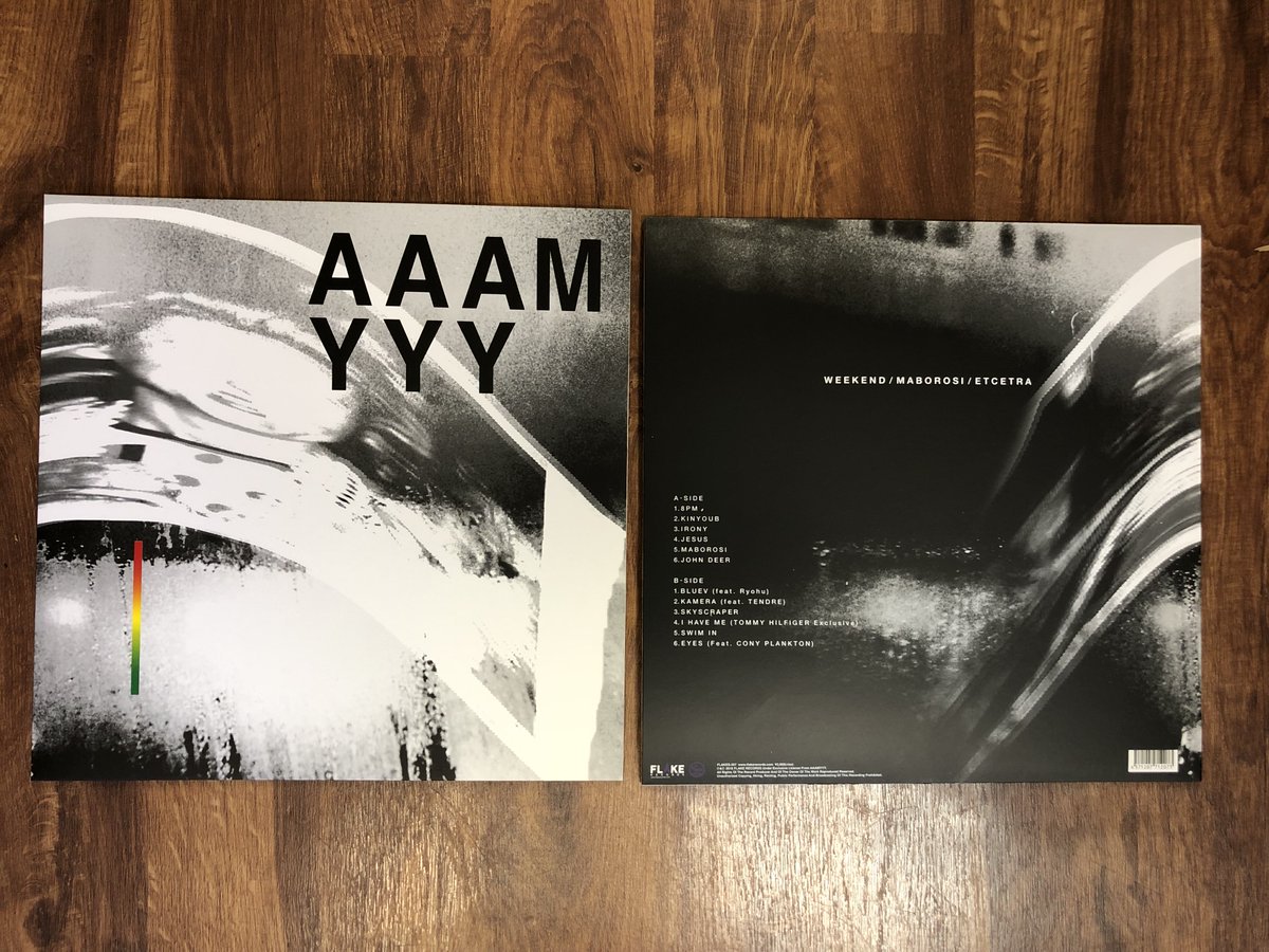 AAAMYYYのカセット3部作をまとめたアナログ！ 即完売すぎて