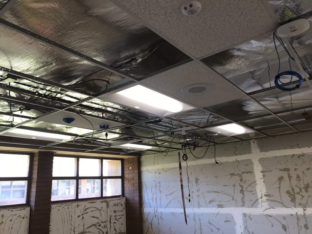 Pardon our dust <a href="/DesertMirage_/">Desert Mirage Elem.</a> @PESD92 ! Awesome improvements are happening!  Renovations by <a href="/gcon_inc/">GCON Inc</a> will bring incredible improvements to our learning spaces at Desert Mirage Elementary. Classrooms will be safer, modern, innovative and more comfortable for our Bobcats.