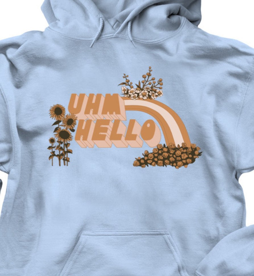 PatWallace's tweet image. @blairwalnuts NEW MERCH LAUNCH! #UHMHELLO UHM HELLO