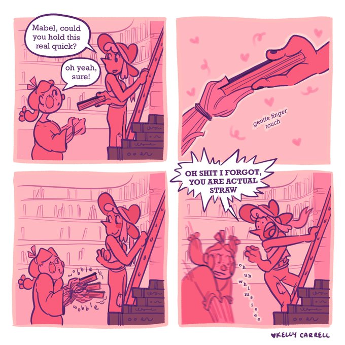 here is the whole thing! i haven't done a comic like this in foreeeever, it felt really good 