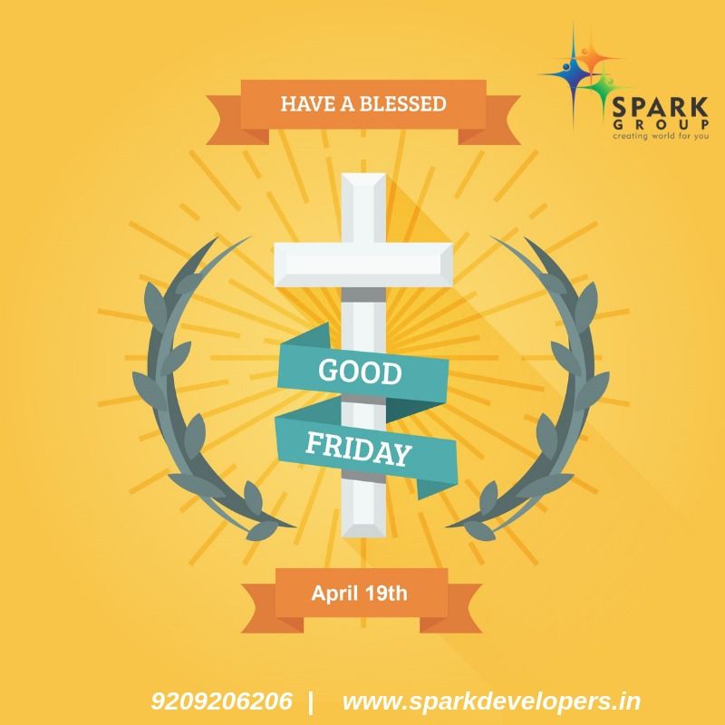Spark_Developer's tweet photo. #GoodFriday is Remembered as the Day of Jesus Christ Holy Abode to Heaven. May the blessings of the Lord shine upon you on this holy day and may he always keep you in his loving care.
Spark group wishes a very happy and blessed Good Friday to all.
#sparkgroup #blessed #jesus https://t.co/Qesev4G4jX