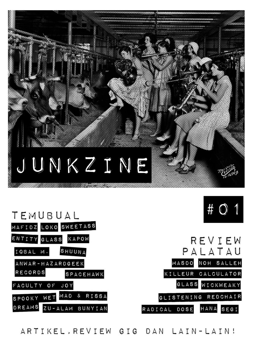 sebuoh split zine yang tebalnya 94 mukasurat dengan harga RM8!

Telan air liur aokmer dulu. jangan cakap banyok. Mana boleh dapat? ESOK di KL Zine x DIY Fest 2019 #klzdf2019 @zinexdiy di ODC Creative Hub, Oasis Damansara. 
Order online? Booking? Kita tak bukak lagi. Kita nak jual