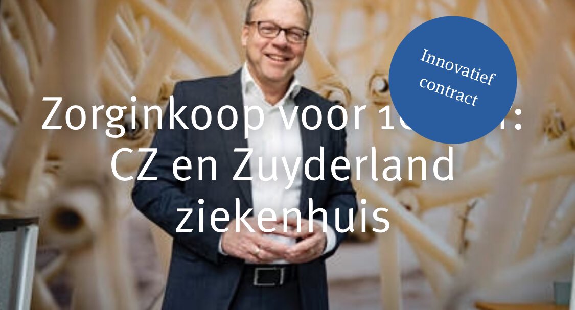 wiro_gruisen's tweet photo. ZORGINKOOP VOOR 10 JAAR: @Zuyderland en @CZ werken aan een innovatief contract om de ervaren gezondheid in de Mijnstreek regio te verbeteren en de kwaliteit en kosten verder te optimaliseren. In samenwerking met ketenpartners van Pact van Terworm: https://t.co/H4iGeQhfTy https://t.co/IdZLwGxpWS