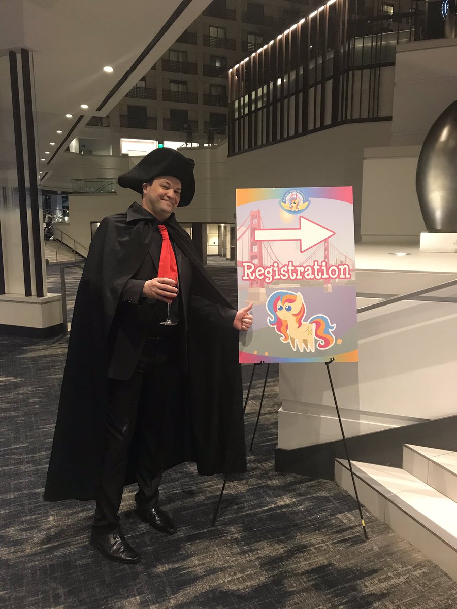 DoubleLoopPod's tweet photo. Why go to the #CSDIAI conference when you can go to a #Brony convention?! https://t.co/3UfwQQ8uuy