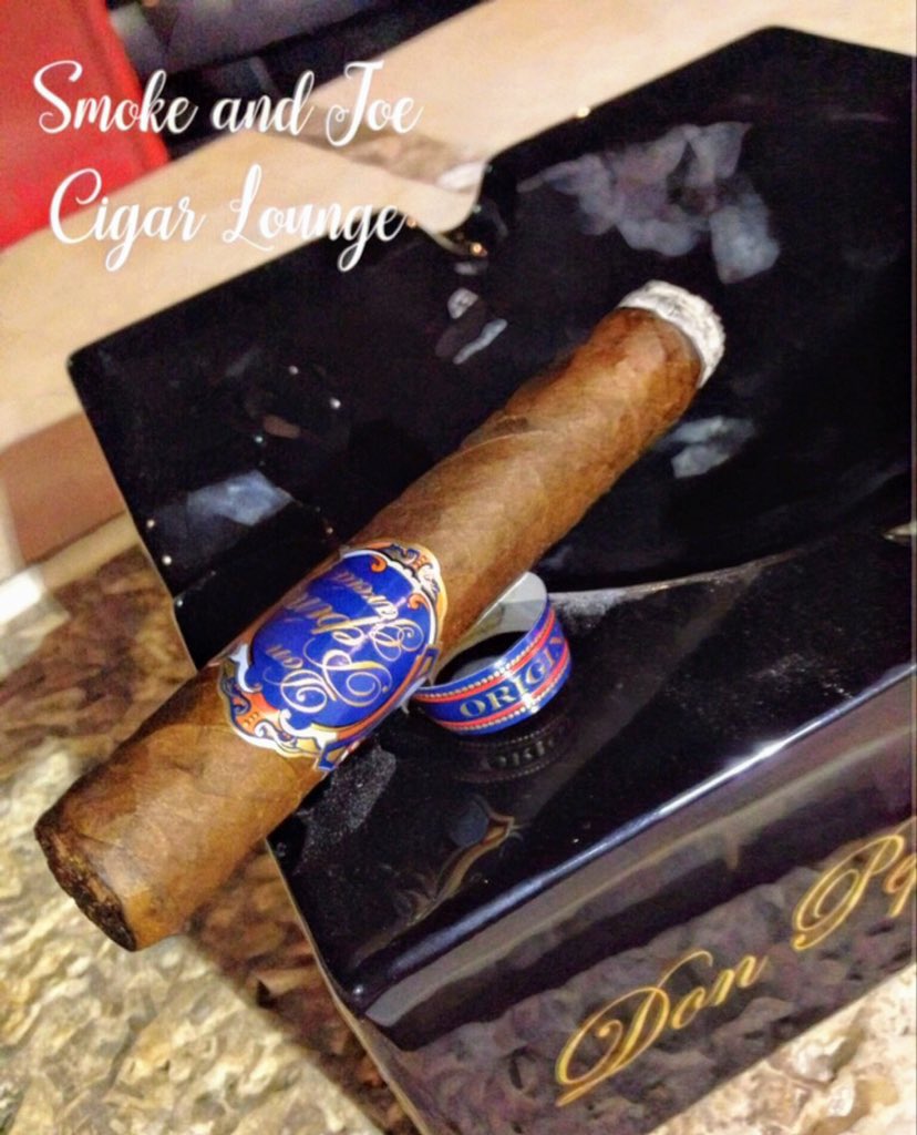 SmokeandJoeAZ's tweet photo. Finishing the night @MyFatherDPG #DonPepinGarcia Original.    See you April 30th @ 6pm! #Cigars #Cigar #PremiumCigars #CaveCreek #CaveCreekAZ #BOTL #BOTLAZ #CigarAficionado #ArizonaCigars #CigarSnob #Veterans #smoke #today #CaveCreekCigars #PhoenixCigars #Phoenix https://t.co/6oc7frxavW