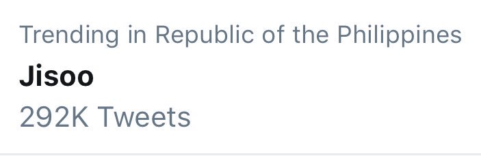 jisoochartdata's tweet photo. Jisoo is trending in the Philippines! 

#BLACKPINK #JISOO @ygofficialblink https://t.co/2GwBJm1q8k