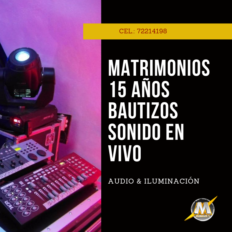 ManagersEventos's tweet photo. Noches inolvidables para tus #Eventos y #Fiestas.
#Amplificación 🌟Managers Eventos. Cel.: 72214198. https://t.co/xNKr1eQGPj