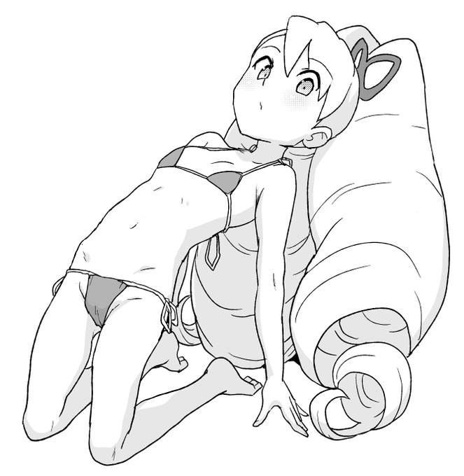 今日は暑いので、いいんちょ。Hっぽい差分はファンティアに。 https://t.co/fEXPIMBNuz #Fantia #ファンティア 