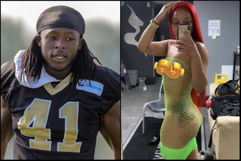 BSO's tweet photo. Stripper Allowed to Stay With Alvin Kamara While He is Training in Miami As Long as She Followed This Rule &amp; Continues to Work at Strip Club Because He's Not Taking Care of Her &amp; She Needs Her Own Money (Pics-Vids-IG) https://t.co/qgMTHryTJk https://t.co/VuODfdqPqP
