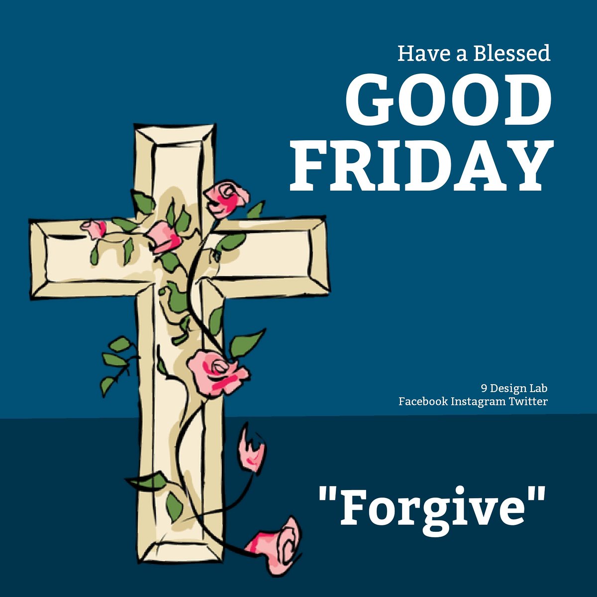 9DesignLab1's tweet image. #GoodFriday #GoodFriday2019