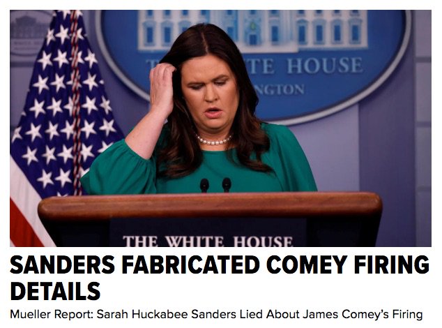 mikkael's tweet image. She'll be the first to go! #SandersResign #MuellerReport -&amp;gt; Vol. 2, Page 72