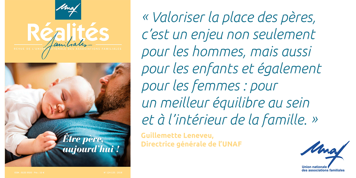 A lire dans Réalités Familiales : « Pourquoi et comment valoriser la place des pères ? » par Guillemette Leneveu, Directrice générale de l’UNAF. #vendredilecture
ow.ly/wlBr50pwszw