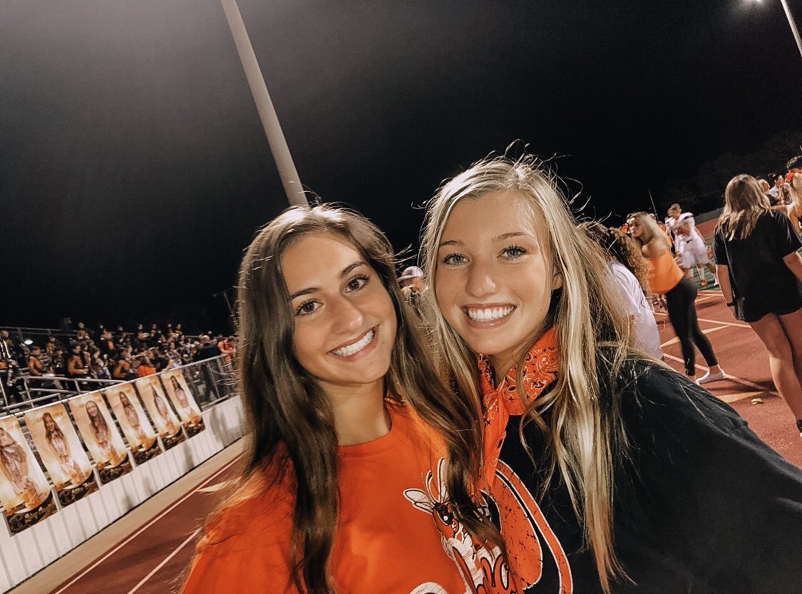 audreycdebaca's tweet photo. happy *late, lol sry* 16th birfday magster 😎😎 love you &amp; miss all the football szn mems!! 💓💓💓 https://t.co/SEadKIhy27