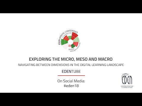 eraser's tweet photo. #eden18 Streaming - day two. EDEN_Annual Conference Genova 2018 @EDENConference https://t.co/VBwnVVBlZE #aprendizaje #digital #learning #elearning #genova #educacion #education #learning #macrolearning #mesolearning #microlearning #mlearning #blockchain #LMS #campus #MOOC https://t.co/n4sLIyZkwI