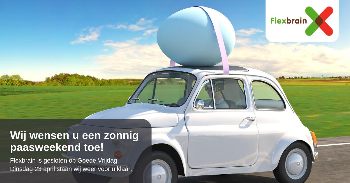 flexbrain_'s tweet image. Flexbrain en haar medewerkers wensen u een vrolijk Pasen!