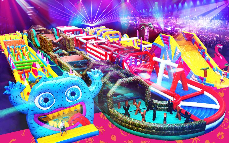 DrakerLettings's tweet photo. Ultimate Inflatable Obstacle Course - the ultimate inflatable obstacle course is coming back to Ally Pally bigger and bouncier than ever | Social | London On The Inside https://t.co/jTylytOxfh #AllyPally #InflatableObstacleCourse via @LondONtheinside https://t.co/Vt3vh3cOLY