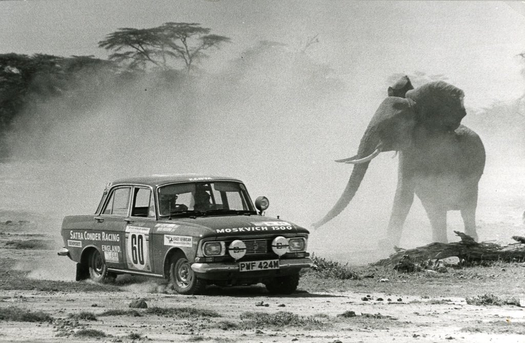 salimcamerapix's tweet photo. Throwback to when #Kenya dropped everything over #EasterWeekend to watch the Safari Rally — the World’s Toughest Rally! #HappyEaster #Camerapix #MoAmin #Archive #History https://t.co/MaJ7Yfo0TM