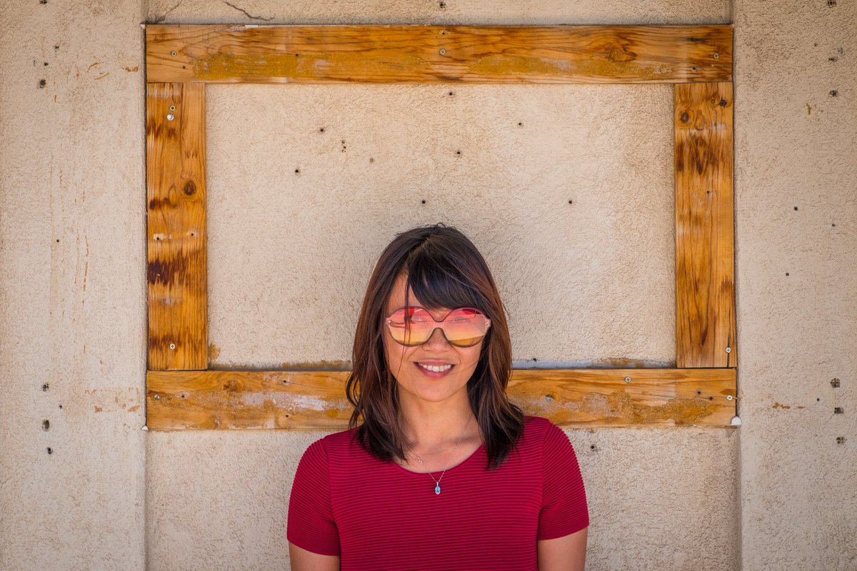 elipoint's tweet photo. Lovely capture right here, always brightening up my days with her radiant smile and energy.
#yeahfieldtrip #marfa #texas https://t.co/A58gE7q53B