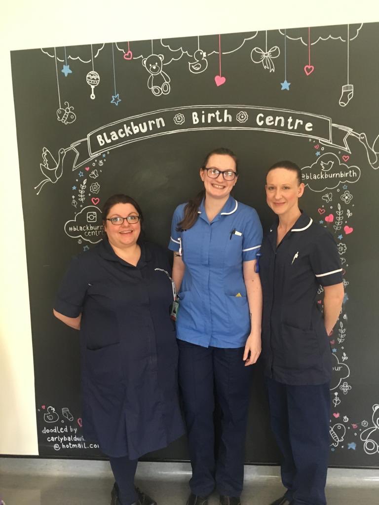 Congratulations to Sarah. Another of our Band 5 midwives who has successfully completed her preceptorship with us 👏👏Now off you pop to the sewing room for your Band 6 uniform #ProudtobeaMidwife 💕