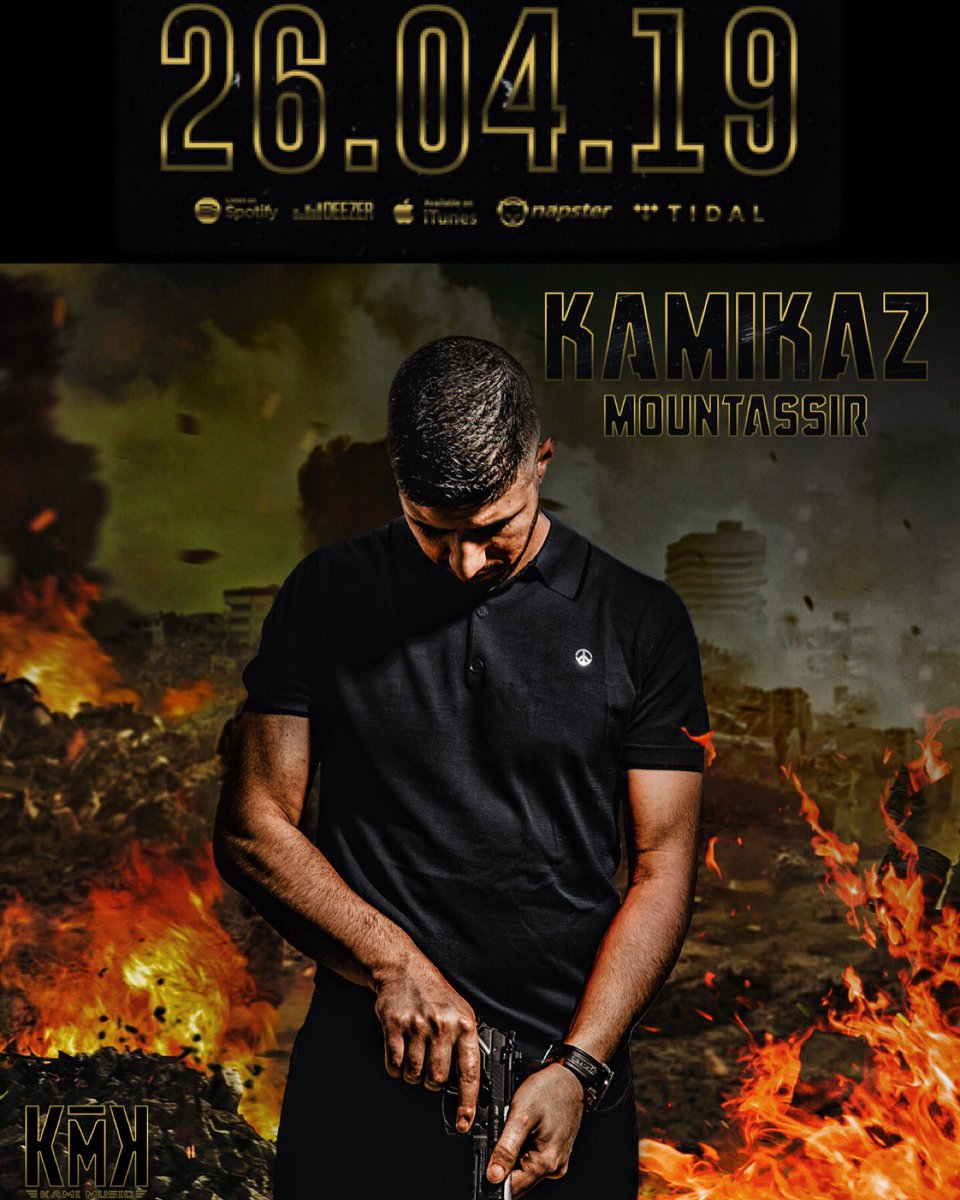 Kamikaz_132's tweet photo. J-7 avant la sortie 📀📀📀 MOUNTASSIR Le 26 Avril 🔥🔥🔥 #mountassirle26avril #kmkgang #kamimusic #kamikaz #nouvelalbum https://t.co/OlRmrwRSgT