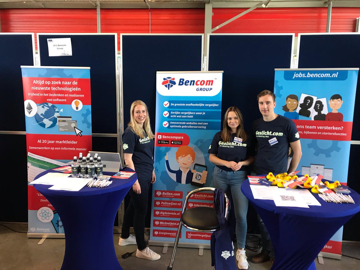 Gisteren stonden wij op het Job Festival van de Hanzehogeschool in de BuildinG. Een zeer leuke en inspirerende dag! Ook geinteresseerd in een (bij)baan of stage op het gebied van IT? Ga dan naar bit.ly/2Gib3Qg #jobfestival #BuildinG #hanzehogeschool