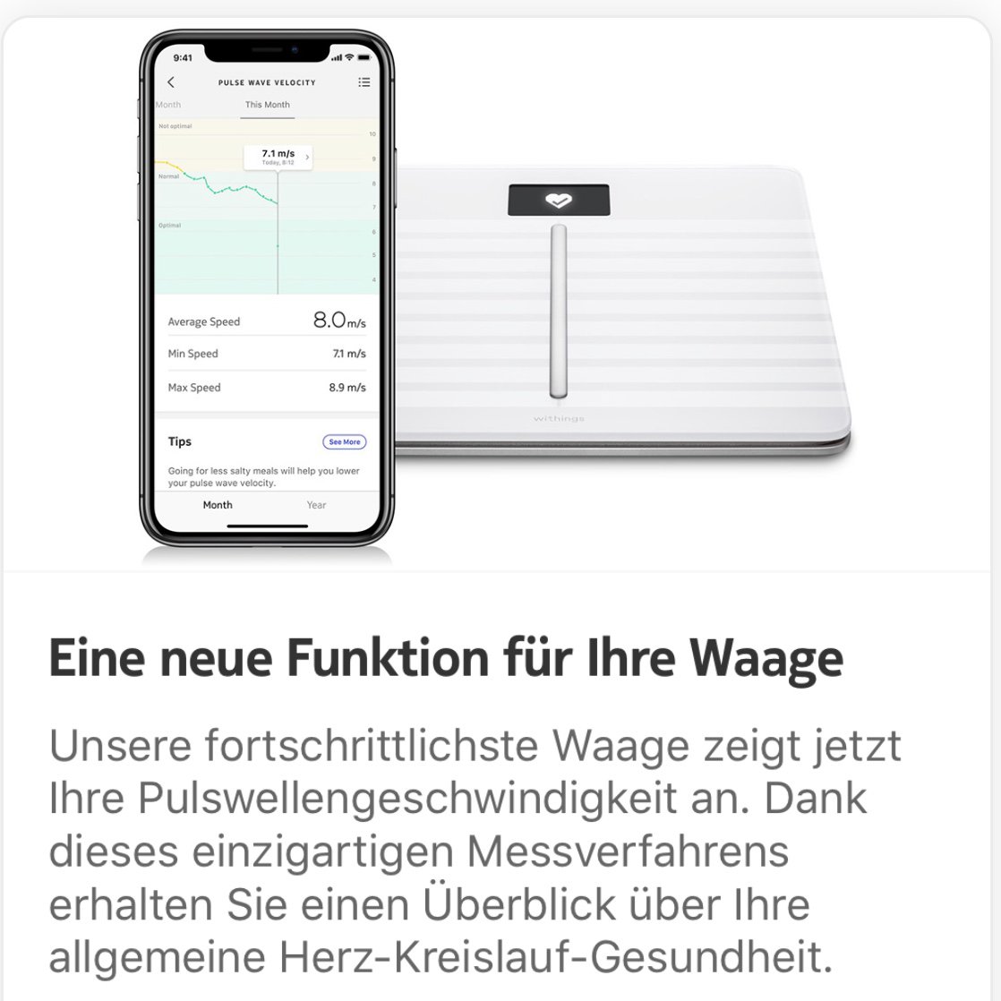 tekshrek's tweet photo. Hoho 😅 @WithingsDE hat die Messung der #Pulswellengeschwindigkeit auf deren Waage #BodyCardio zurück gebracht.
Hab mich, heute Morgen beim Wiegen, schon über die Anzeige gewundert... 👍🏻 https://t.co/CqqGZL7xf2