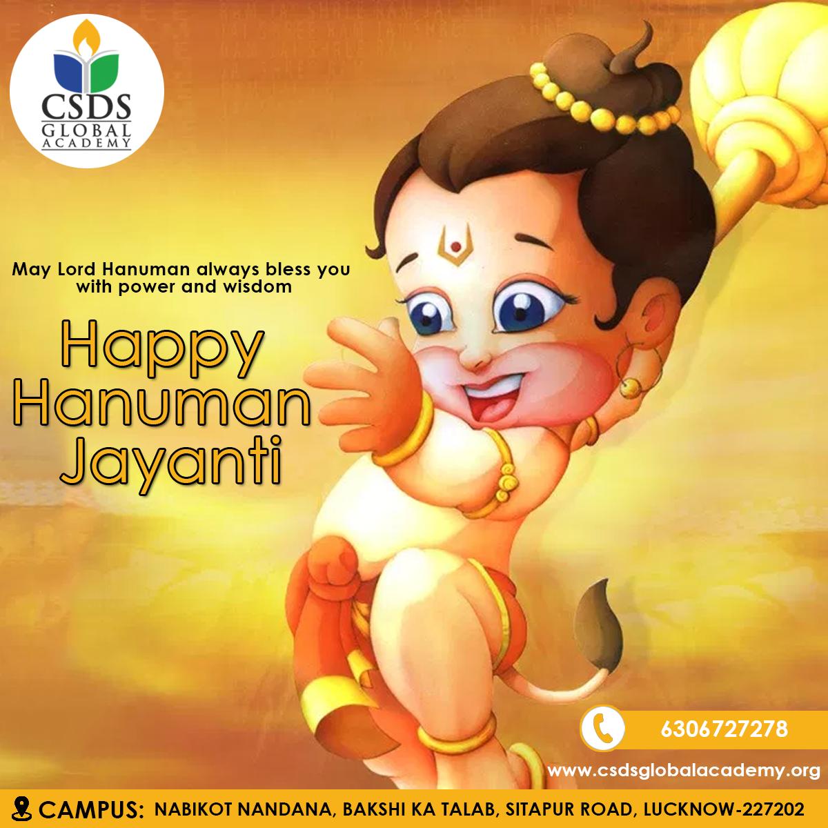 Wishing everyone a happy #HanumanJayanti. May Lord Hanuman bless us with the virtues of dedication and determination in our lives.

#Hanuman #BajrangBali #Ram #Hinduism #InternationalSchool #InnovativeFacilities #NurserySchool #kids #nursery #child #Craft #Education #Children