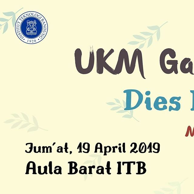 dies44ukm's tweet photo. [UKM GATHERING]
.
Salah satu Pre-Event Dies Natalis 44 UKM-ITB adalah UKM Gathering. Pre Event ini sedang berlangsung di Aula Barat ITB dari pukul 09.30 WIB sampai selesai~~
.
Agendanya terdiri dari:
Penampilan Seni 
Sharing Session
Makan Bajamba
Games
V… https://t.co/cksIf21gQQ https://t.co/pdCCbE3JtH