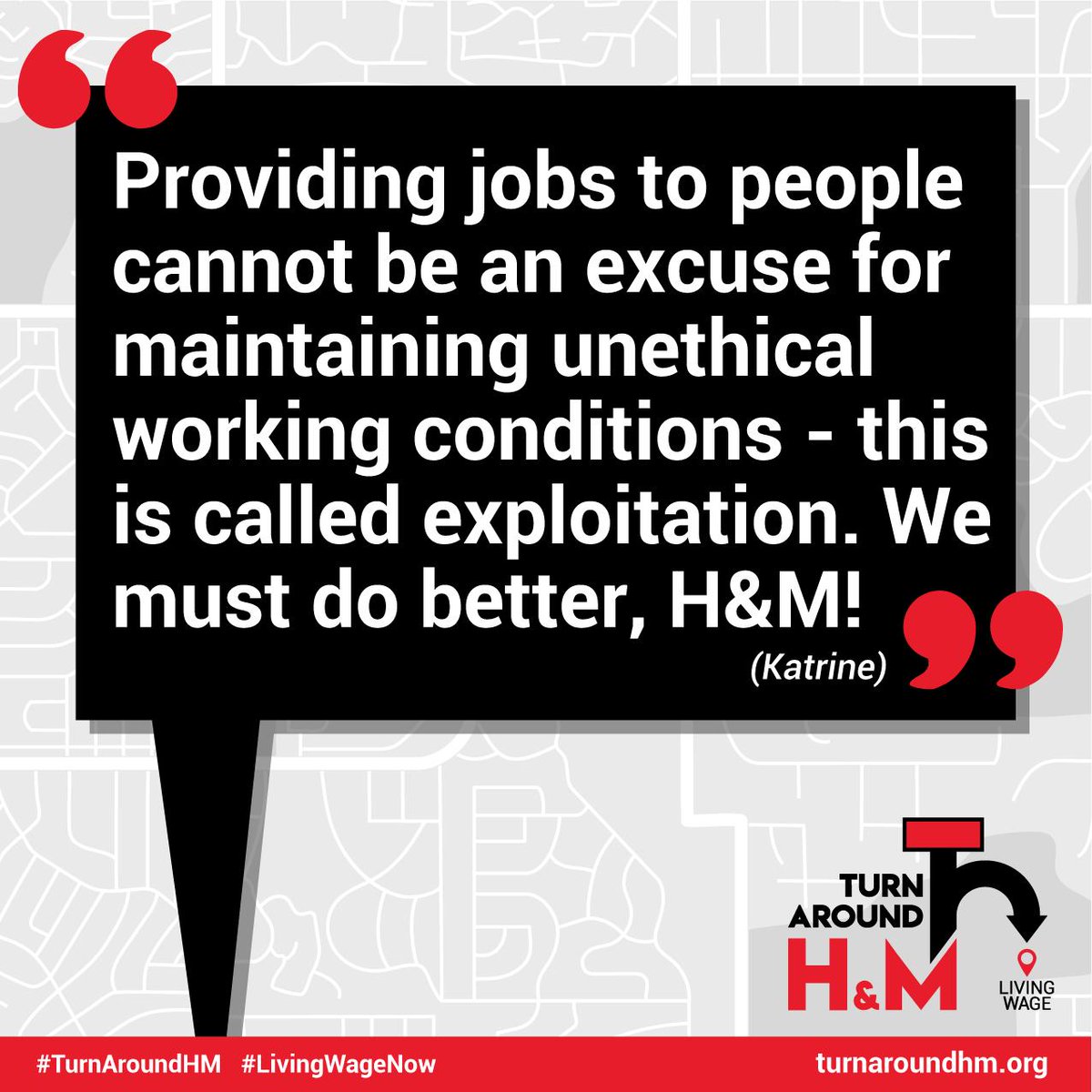 cleanclothes's tweet photo. Hey, @hm, we won’t let you or anyone else forget that you promised a living wage almost six years ago, yet workers who make #HM clothes still earn poverty wages. #TurnAroundHM #LivingWageNow https://t.co/JA5CeZy1Mp @wemoveEU https://t.co/BmNFymDv7W