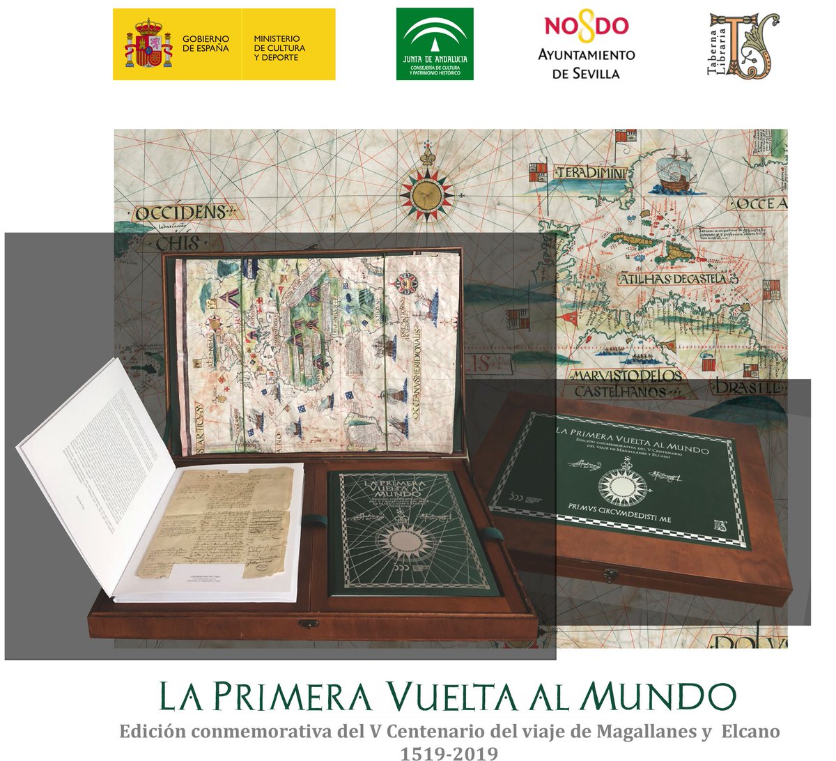 T_LIBRARIA's tweet photo. https://t.co/zLhcBbfaea Concluida edición conmemorativa del @vcentenario de La Primera Vuelta al Mundo. Presentación en #Sevilla, el 24 de abril a las 12h, en el Archivo de Indias. Que la disfruten!!! @Ruta_Elcano @Museo_Naval @ICSevilla2019 @abc_cultura @AGNYEE1 https://t.co/23Ow5ON7R9