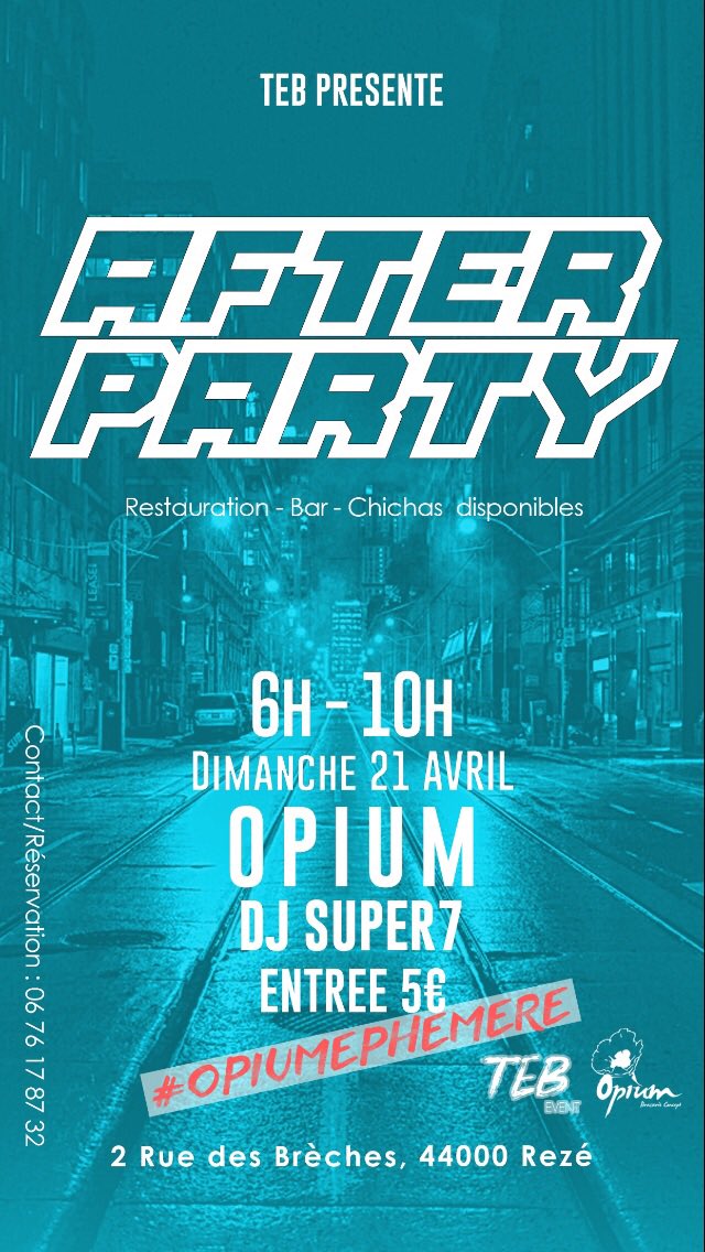teb_event's tweet photo. Deux after ce week-end 🎉#nantes #night #opiumnantes #opiumephemere #tebevent https://t.co/UVfygYTzzW