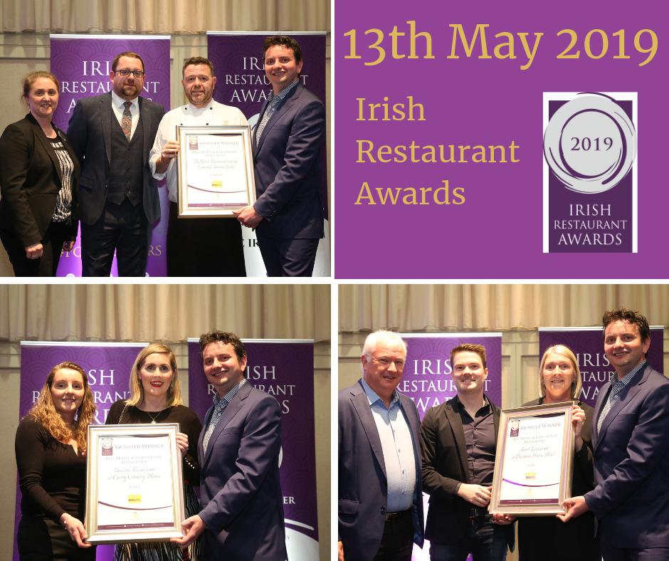 IrishRestaurantAward (@restawards) on Twitter photo Who do you think will be named Best Hotel and Guesthouse Restaurant in Munster? Only one way to find out... Get tickets here: ow.ly/4qvd30osyzq
#FoodOscars
<a href="/BWGFoodservice/">BWGFoodservice</a> @GregansCastle <a href="/Dunmorehouse/">Dunmore House Hotel</a> <a href="/CarrigCountry/">Carrig Country House</a> <a href="/TheOldConvent/">The Old Convent</a> <a href="/LimerickStrand/">LimerickStrand Hotel</a> <a href="/cliffhousehotel/">Cliff House Hotel</a> Who do you think will be named Best Hotel and Guesthouse Restaurant in Munster? Only one way to find out... Get tickets here: ow.ly/4qvd30osyzq
#FoodOscars
<a href="/BWGFoodservice/">BWGFoodservice</a> @GregansCastle <a href="/Dunmorehouse/">Dunmore House Hotel</a> <a href="/CarrigCountry/">Carrig Country House</a> <a href="/TheOldConvent/">The Old Convent</a> <a href="/LimerickStrand/">LimerickStrand Hotel</a> <a href="/cliffhousehotel/">Cliff House Hotel</a>