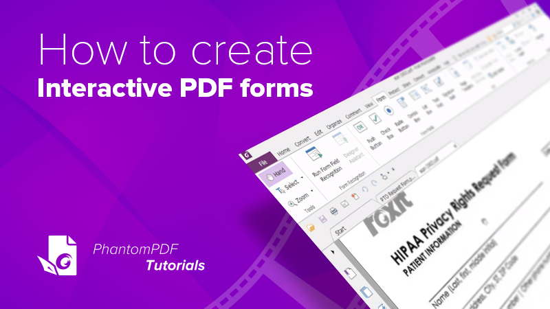 foxitsoftware's tweet photo. #FridayofTips Learn how to create fillable PDF forms with this 2-minute video tutorial https://t.co/fe7ehHT8Zy https://t.co/RbRgKaSuTw