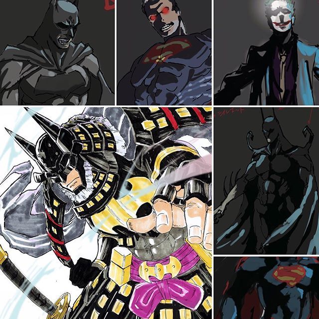 #batman #joker #superman #manofsteel #batmanninja #art #anime https://t.co/dQB9sOAmoP 