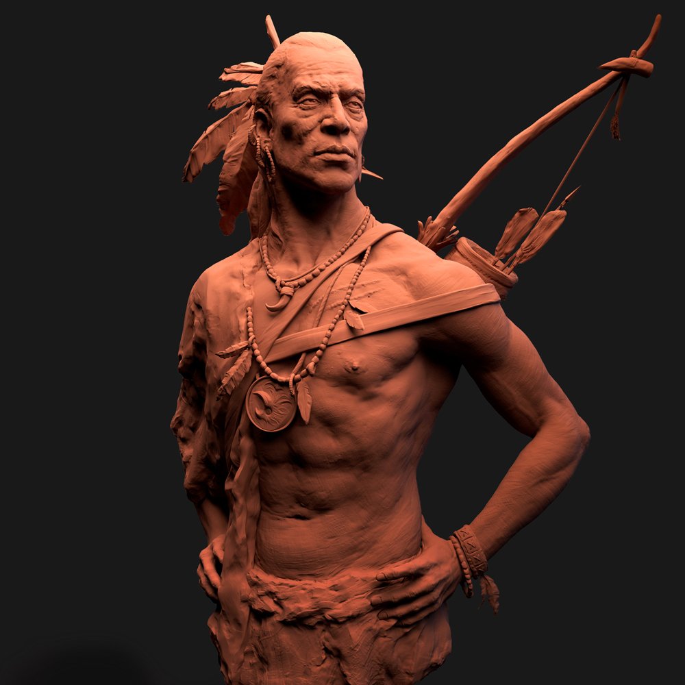 3dtotal's tweet image. "The Hunter - Clay render" by santhoshracha
bit.ly/2VNZaIw
#3dtotal #staffpick #characterdesign #ZBrush