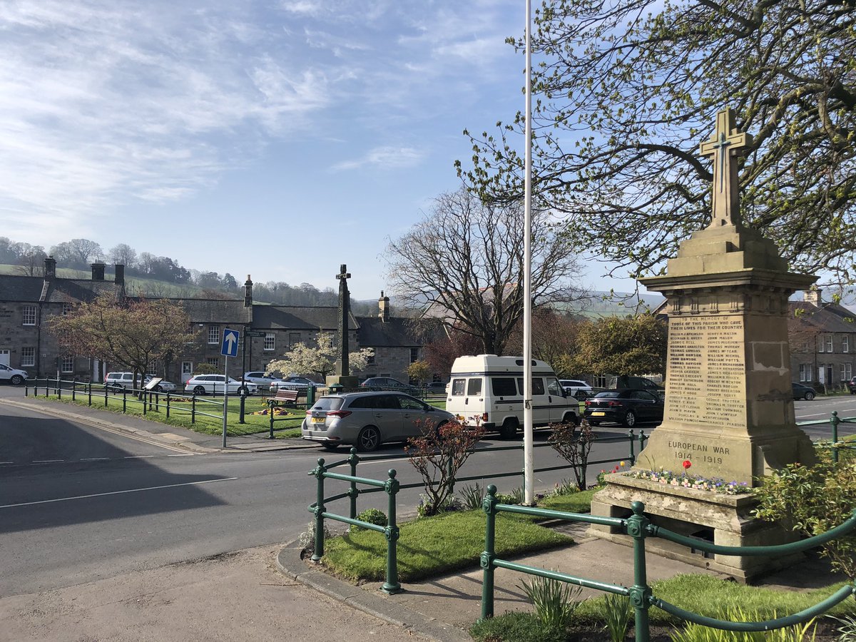 What a stunning day to be in #Rothbury #Northumberland very lucky guests arriving today to the #sunshine #staycation #holidays #EasterHoliday