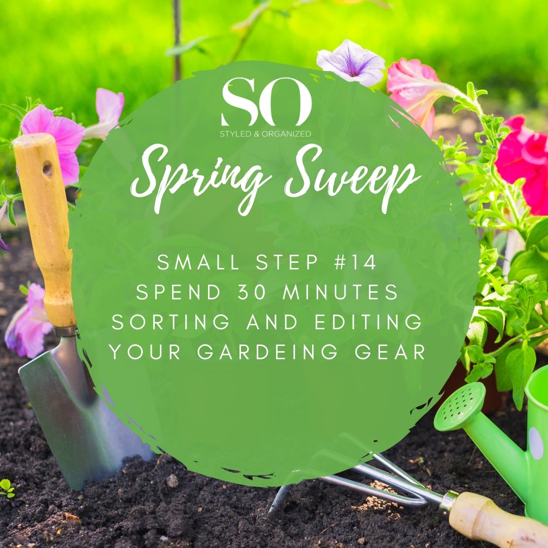 StyledOrganized's tweet image. Just taking a half hour to clean up last year’s flower pots and gardening tools will motivate you to continue beautifying your outdoor spaces.

#SOSpringSweep #gardening
•
•
•
#StyledandOrganized