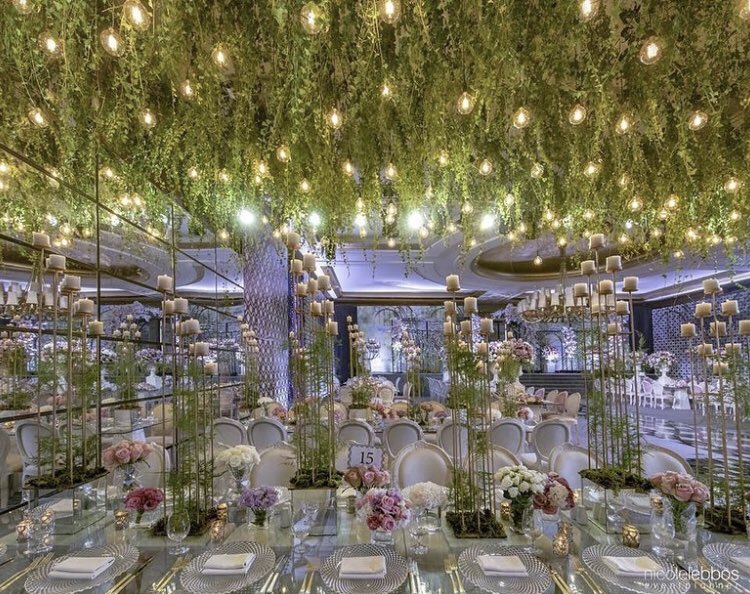 FSBeirut's tweet photo. Who says a garden wedding needs to be outdoors ! #FSBeirut #FSWeddings 📷 by @nicolelebbos https://t.co/qLrHgABxyE