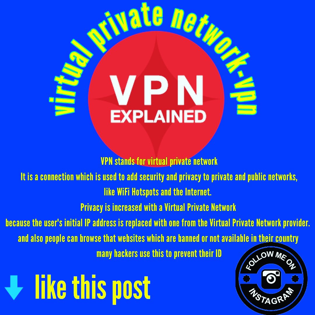 invento_tech's tweet image. This is all you need to know about VPN

Read this post carefully to know about VPN 
Like this post 
follow @invento_tech for more
Tech information

#technology#tech#VPN#virtualprivatenetwork#hackers#hacking 
#hackersparadise#bestvpn
#privacy#privatenetwork
#nordvpn