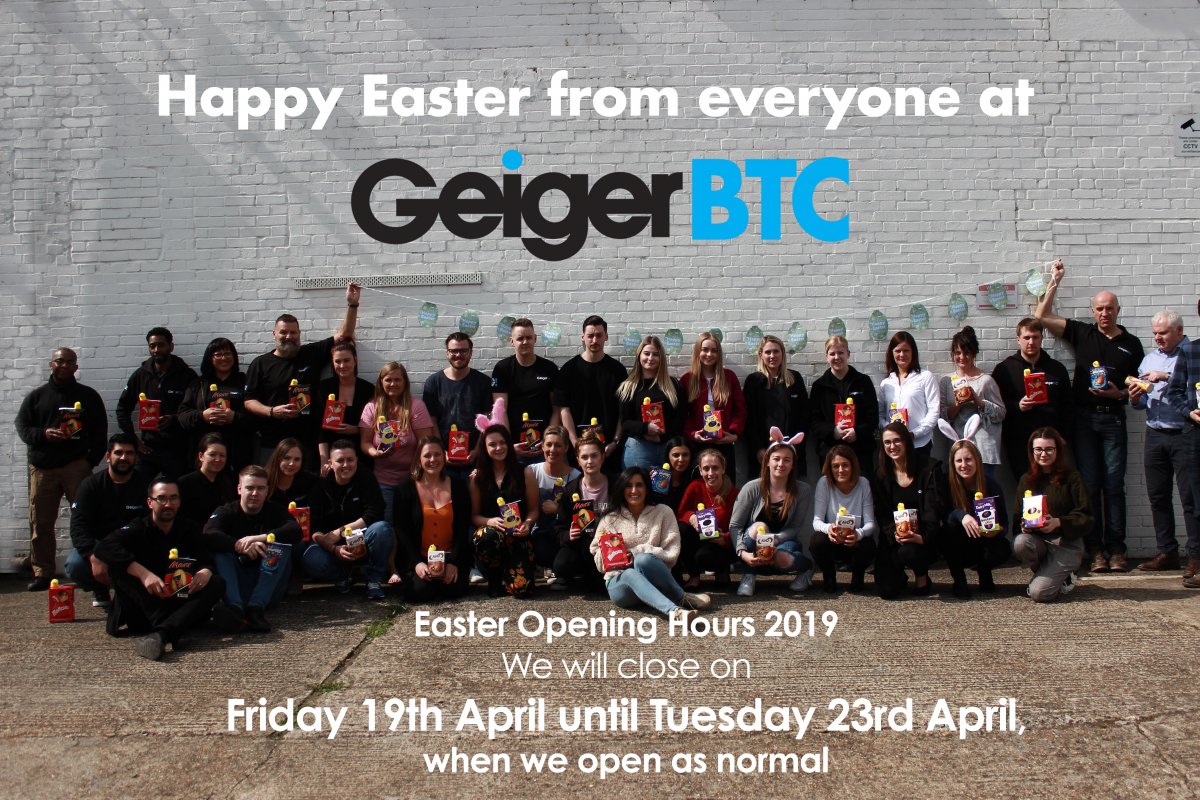 uk_geiger's tweet photo. Easter is an eggcellent time to enjoy our favourite things; Family, friends and chocolate!
Happy Easter, everyone!
#GeigerBTCteam https://t.co/xlvnGl0SM5